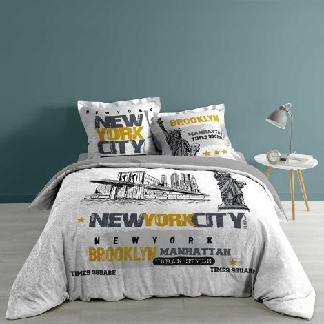 New York sengetøj 240x220 i bomuld - Køb her