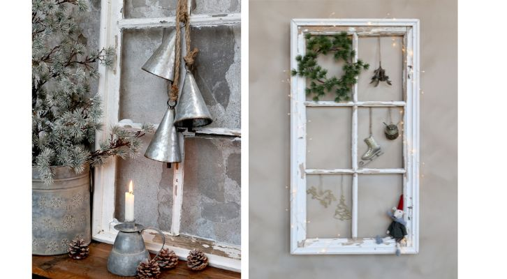 Gamle bondehusvinduer som en unik vægdekoration Gamle bondehusvinduer som en unik vægdekoration - Fit 800x800